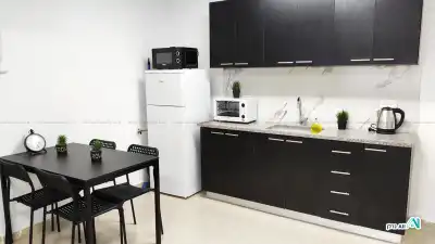 מטבח ופינת אוכל בדירה