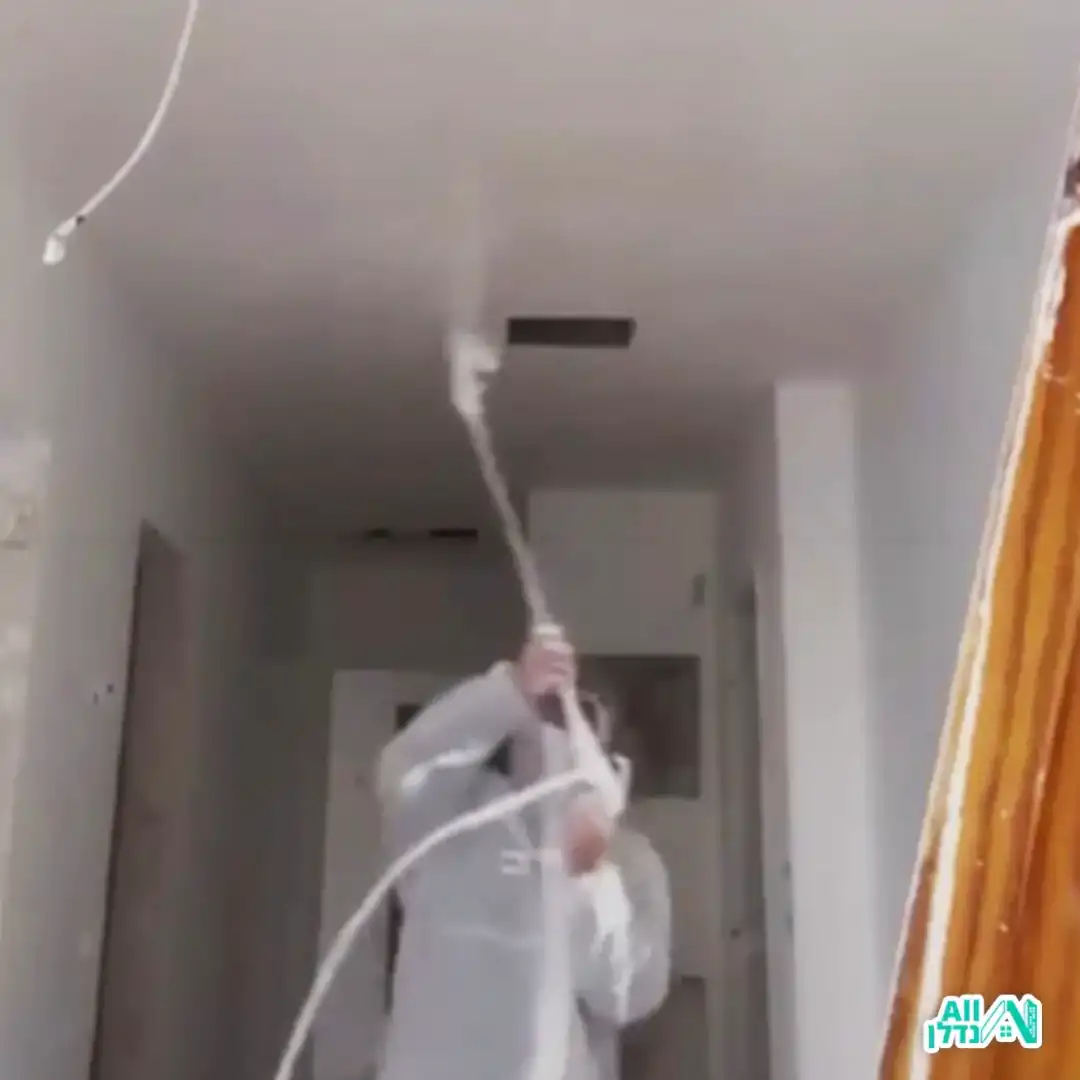 בעל מקצוע צובע קיר בירוק