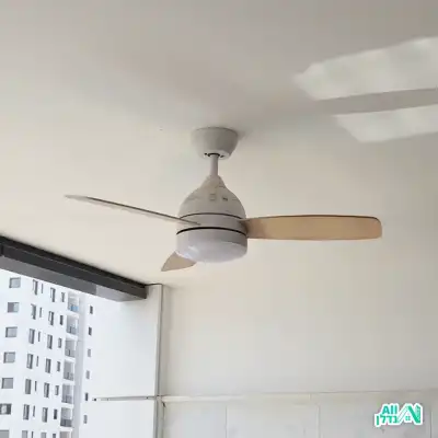 התקנת מאוורר תקרה