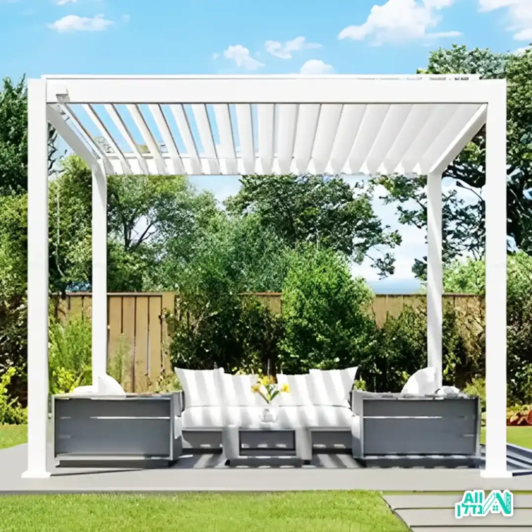 פרגולה מעוצבת ומסוגננת