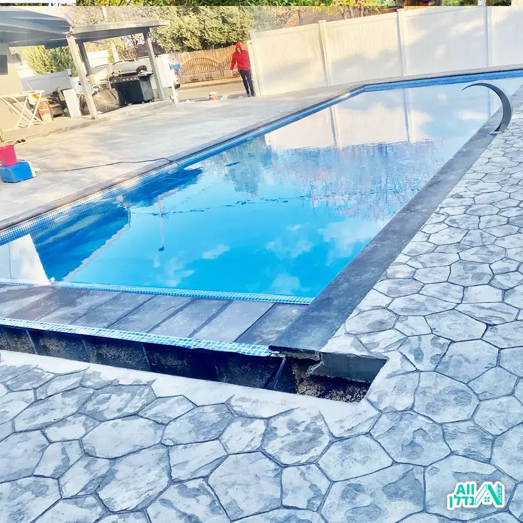 בטון מוחלק בשיטת לבומנייט