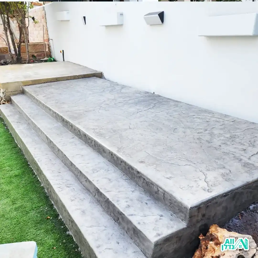 בטון מוחלק בשיטת לבומנייט