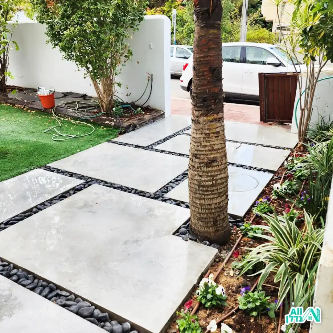 בטון מוחלק בשיטת לבומנייט