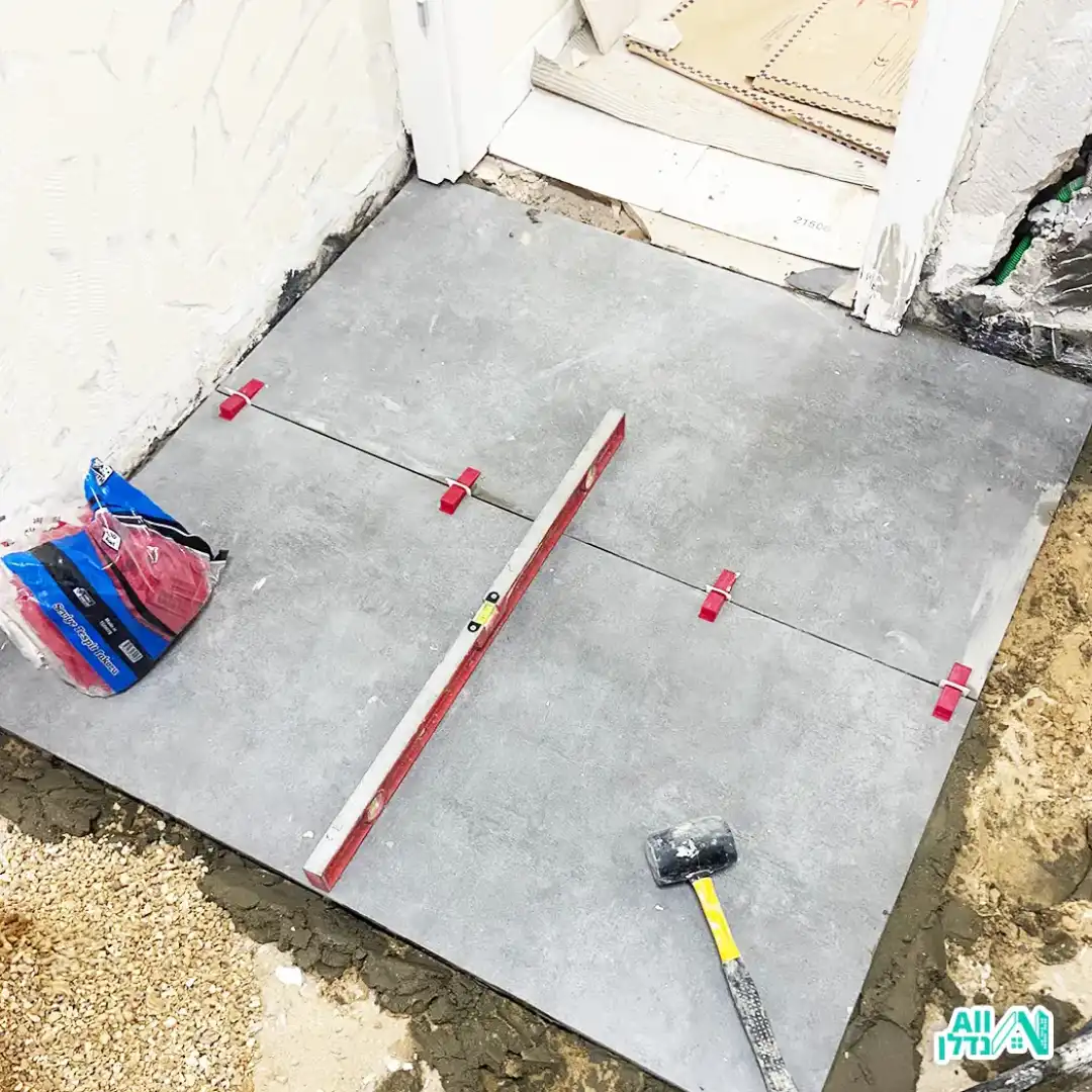 התקנת ריצוף