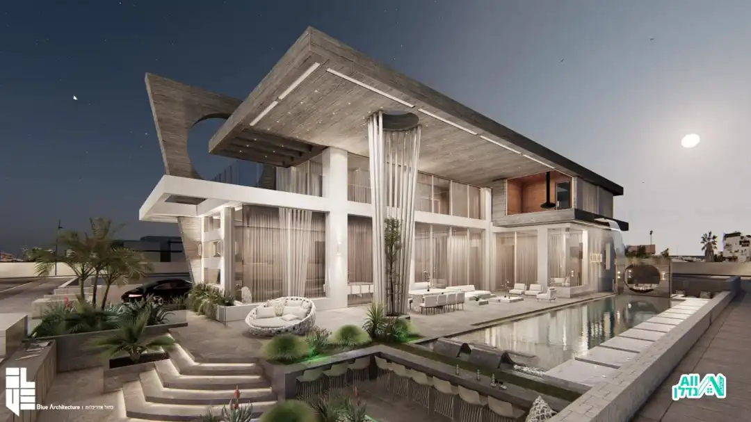 כחול אדריכלות