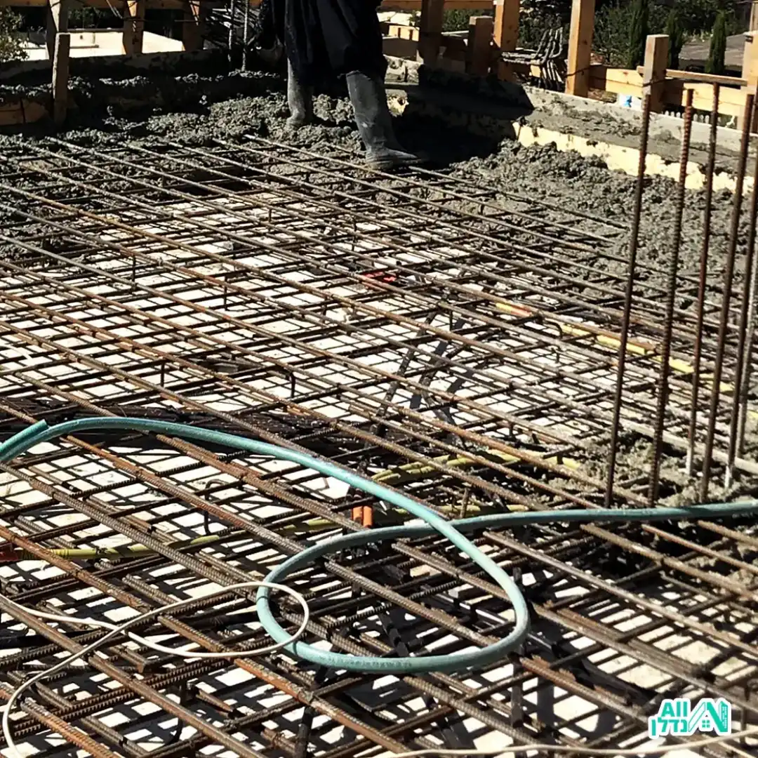 מבנה בתהליכי בניה בניהול חברת ג.ס.א. לבניין