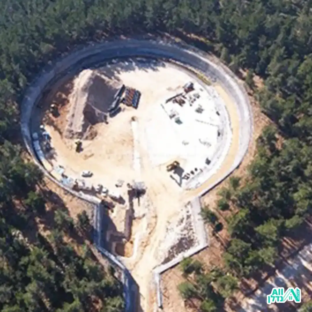 בריכת המורים, הרי ירושלים - הקמת בריכת ביטון
