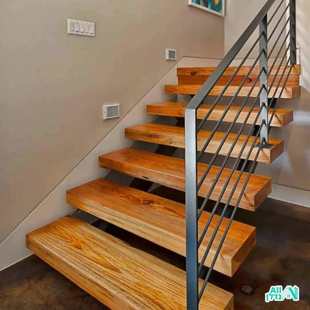 מעקה יפייפה מברזל