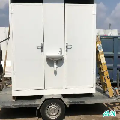 הובלת תאי שירותים שנבנו בבניה קלה