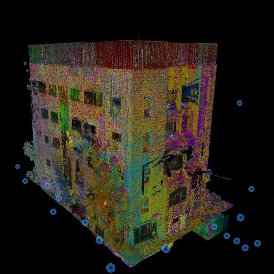 מכשיר מדידה באתר בניה לבדיקה מדוייקת