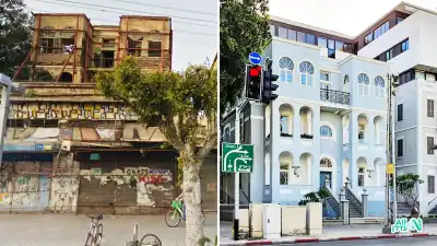 אלנבי 52-54, תל אביב - לפני ואחרי