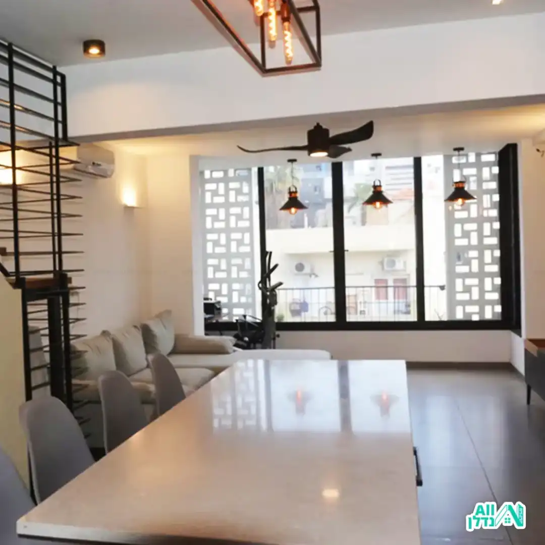 תוספת בניה חדר על הגג - לוינסקי תל אביב