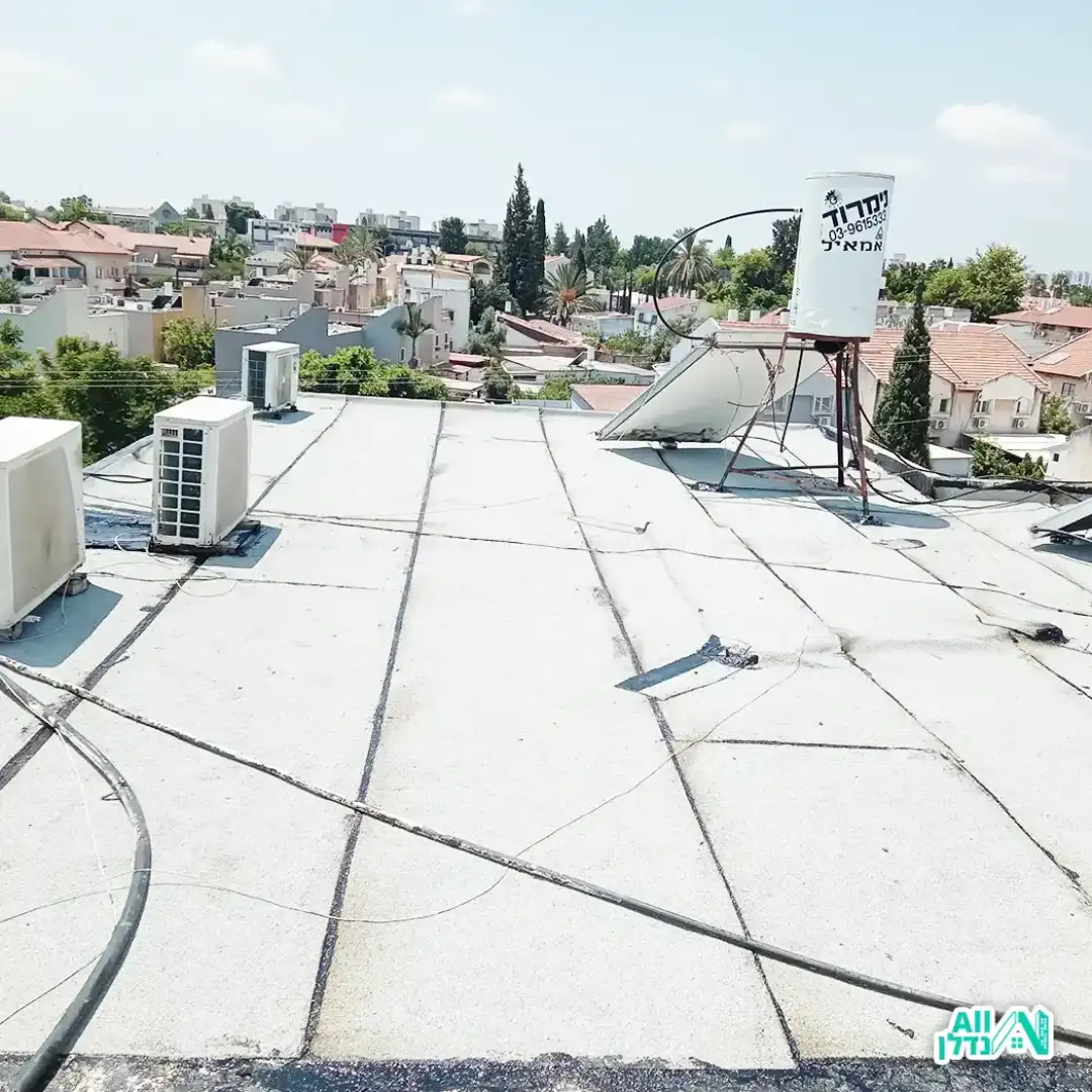 איטום גגות מקצועי