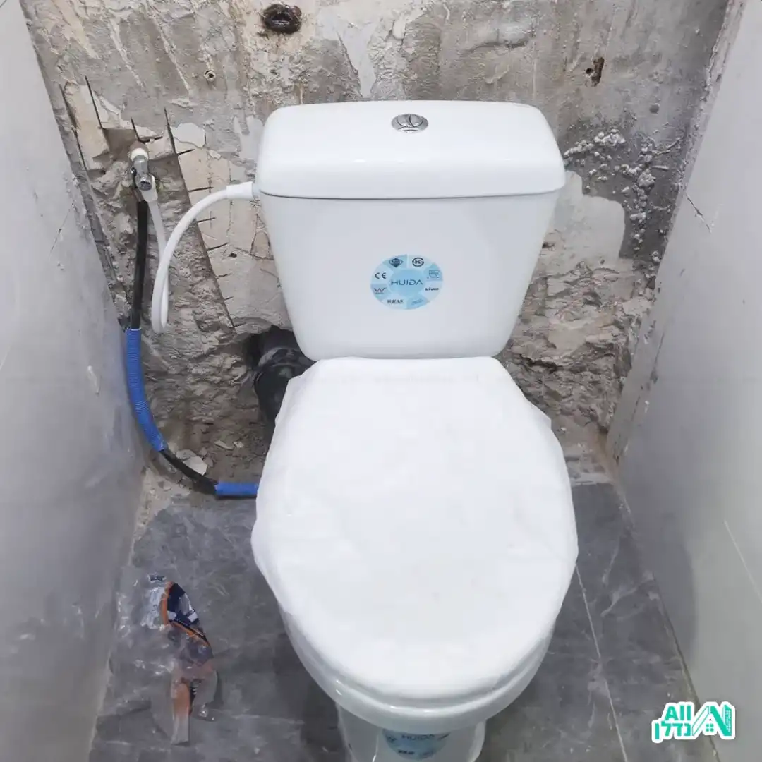 חיבור והתקנת אסלה