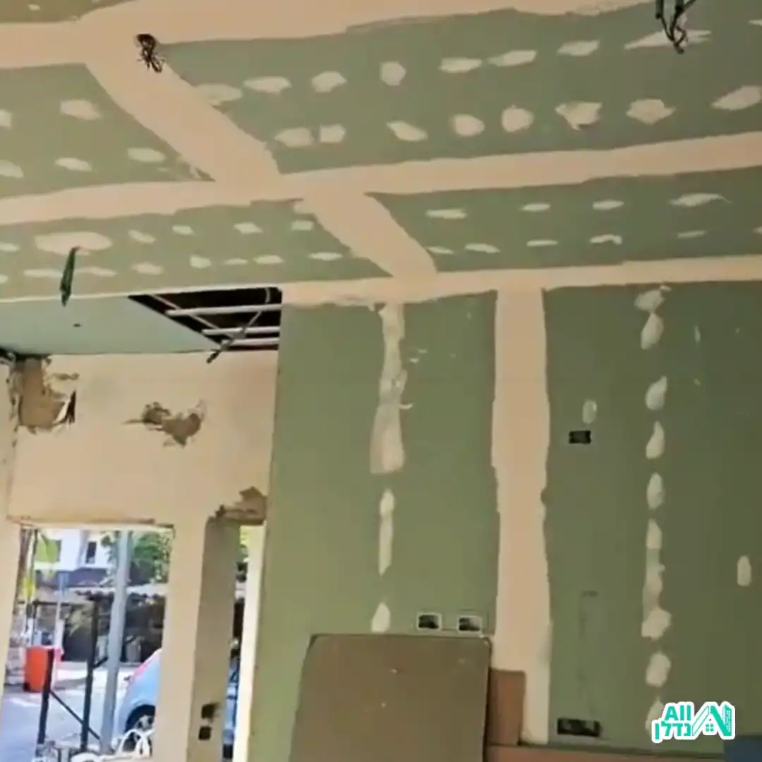 הכנת קירות לצביעה